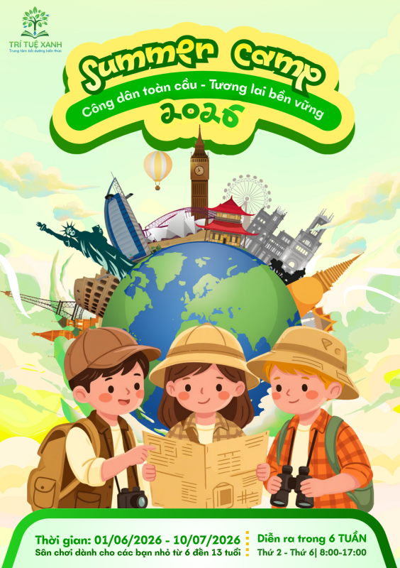 Công bố Trại hè 2026: "Glogal Citizens"