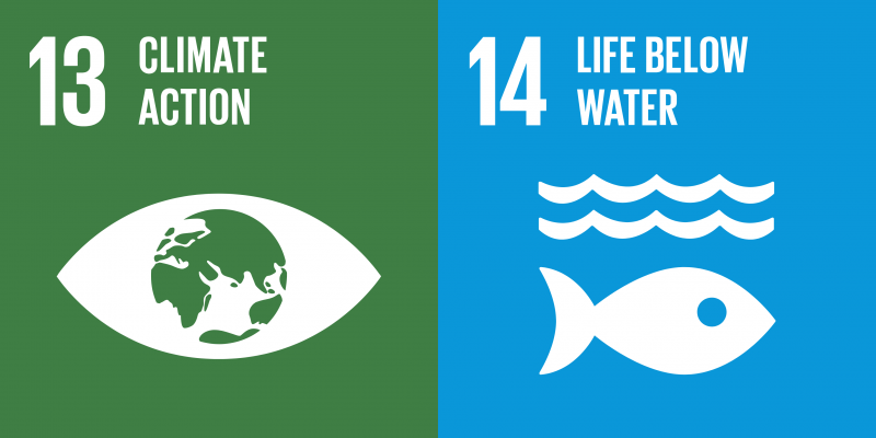 SDG 13 "Khí hậu" và SDG 14 "Tài nguyên nước"